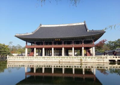 Areál kráľovského paláca v Seoule